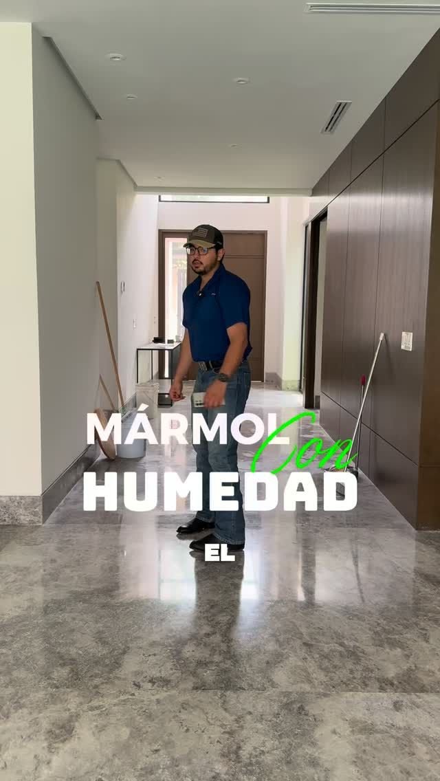 Mármol con humedad — publicación de Instagram de Fresh Clean